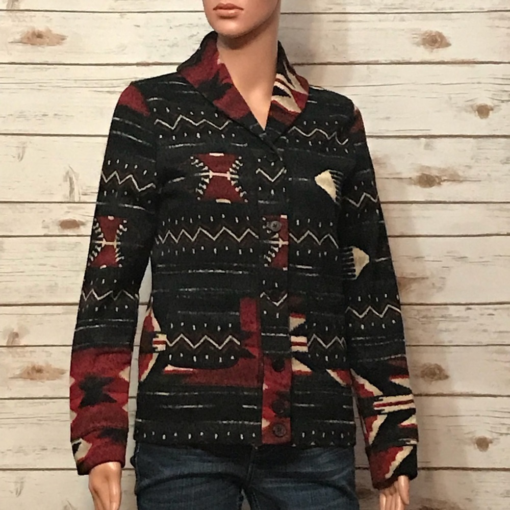 Lauren Jeans Original Aztec Design Jacket 294